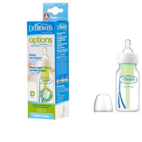 Dr.Brown’s Options plastic bottle narrow-neck 0m+