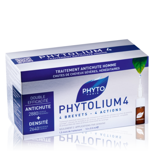 Trajtim kundër rënies së flokëve për meshkuj-Phyto Phytolium 4 Treatment