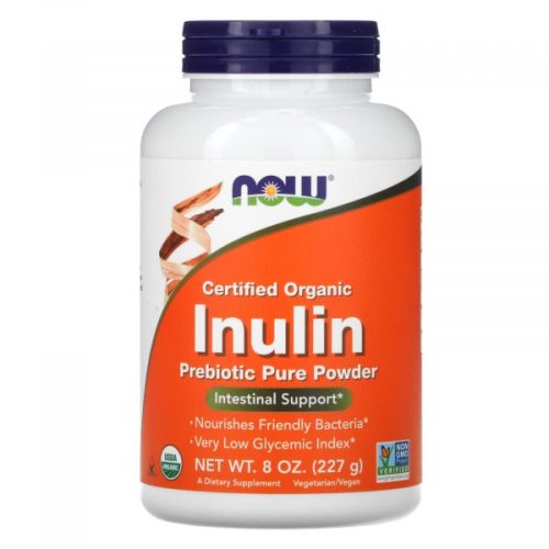 Now Inulin Prebiotic Pure Powder